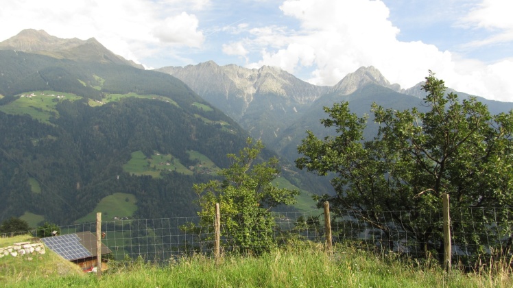 Blick auf Sarntaler Alpen