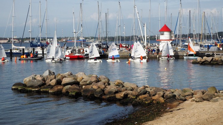 Beschaulich - Hafen von Mönkeberg in der Kieler Förde