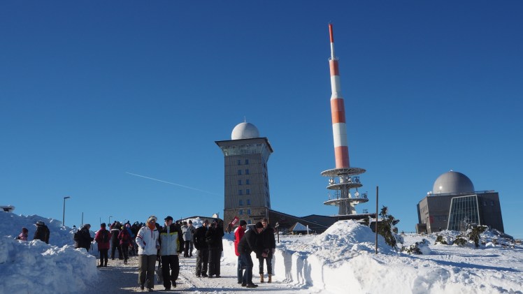Massentourismus auf dem Brocken
