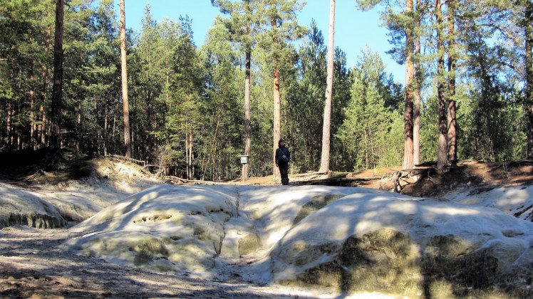 Sandhöhlen im Heers - Strandfeeling an einem historischen Thingplatz